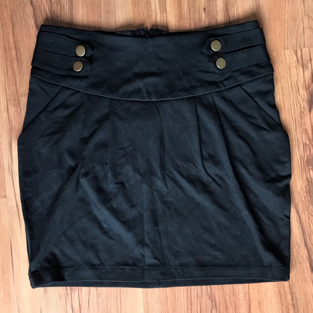 Black skirt